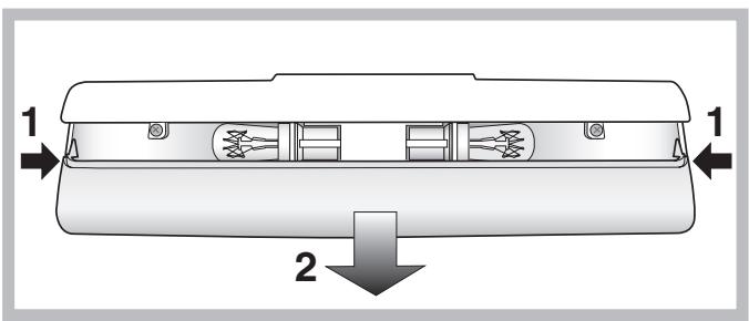 HOTPOINT EBLH 18323 X F - Remplacement de l'ampoule d'éclairage * - 1
