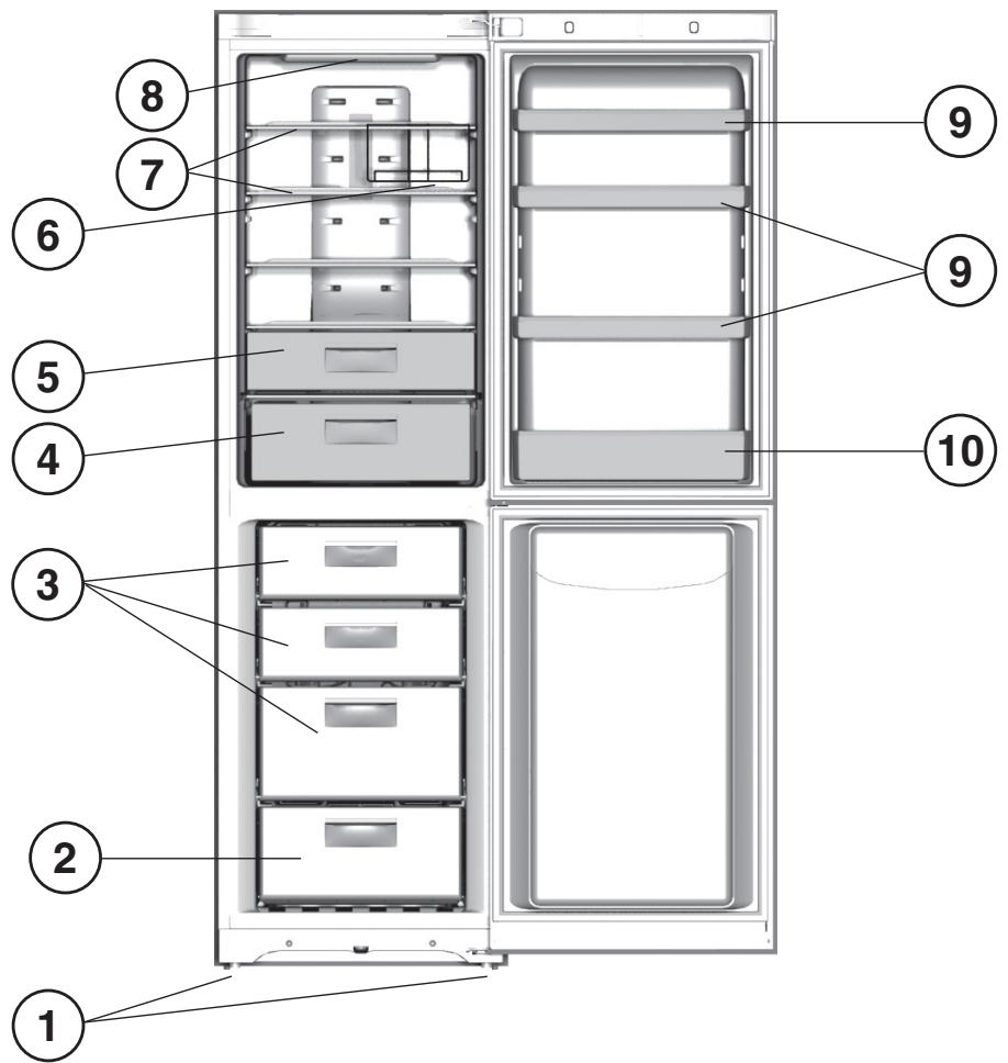 HOTPOINT EBOH 18201 F - Overall view - 1
