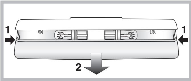 HOTPOINT EBYH 20323 F D O3 - Het lampje verrangen * - 1
