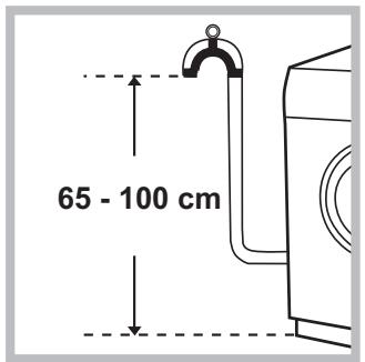HOTPOINT FDD 10761XR EU - Collegamento del tubo di scarico - 1