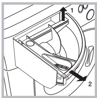 HOTPOINT FMD 963B SK.C - Nettoyage du tiroir à produits les-serviables. - 1