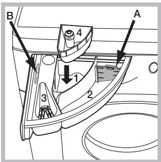 HOTPOINT FMG 842W EU - Gaveta dos detergentes - 1
