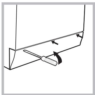 HOTPOINT FMG 842W EU - Handmatige opening van de deur - 2