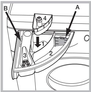 HOTPOINT FMG 842W EU - Detergent dispenser drawer - 1
