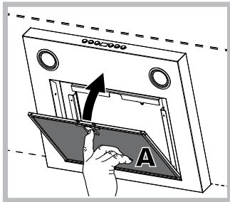HOTPOINT HGA 6.8 AB X/HA - Manutenzione dei filtri antigrasso (A) - 1