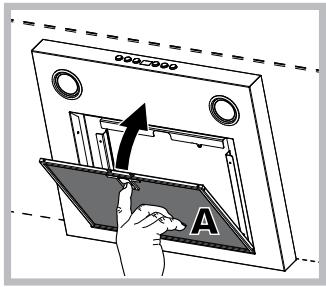 HOTPOINT HGA 6.8 AB X/HA - Обслуживание жировых фильтров (А) - 1