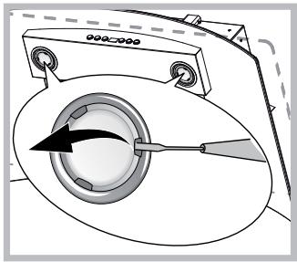 HOTPOINT HGA 6.8 AB X/HA - Sustitución de las lámparas - 1