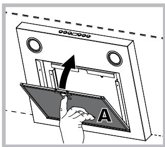 HOTPOINT HGA 6.8 AB X/HA - Servicing the grease filter (A) - 1