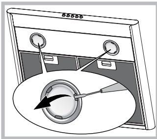 HOTPOINT HNC 6.8 AB X/HA - Replacing the bulbs - 1