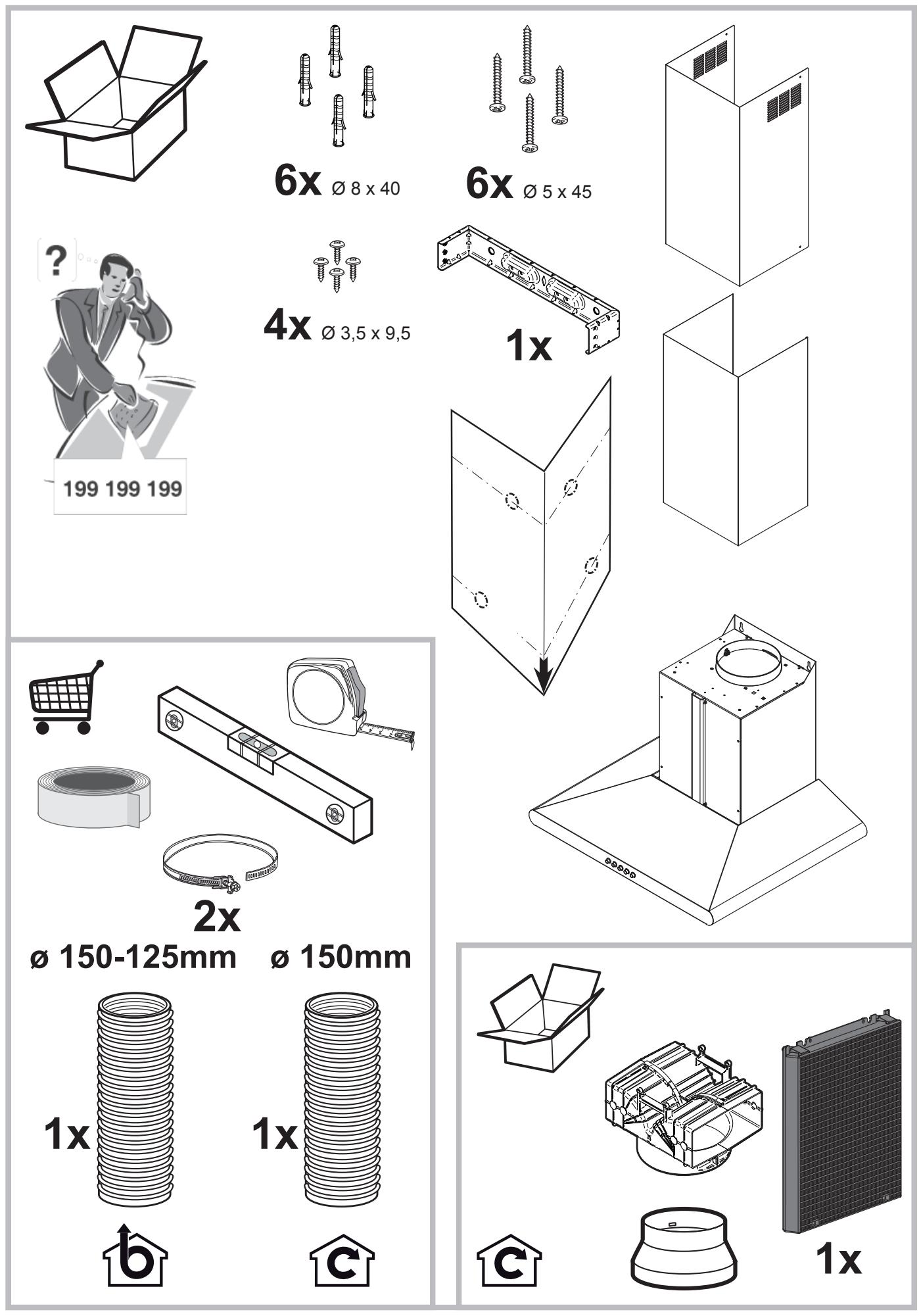 HOTPOINT HNC 9.8 AB X/HA - Паадалану НУСКayльфыCOPьИ - 1