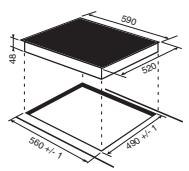 HOTPOINT KRB 640 C - Encastrement - 1