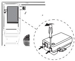 HOTPOINT KRB 640 C - Klemmengehäuse - 1