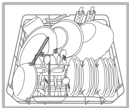 HOTPOINT LFD 11H133 DE/SK - Bestikbakke\* - 4