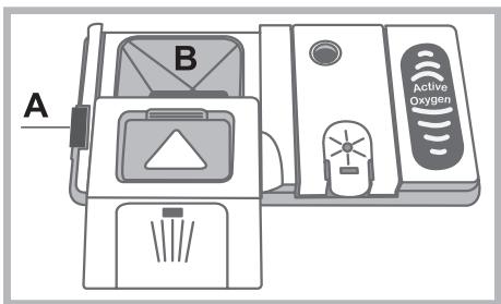 HOTPOINT LFD 11H133 DE/SK - Measuring out the detergent - 1