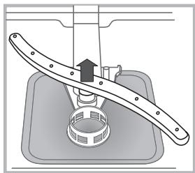 HOTPOINT LFD 11H133 DE/SK - Rengør spulearmene - 2