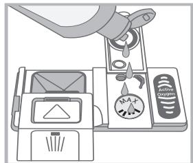 HOTPOINT LFD 11H133 DE/SK - Huuhtelukirkasteen lisääminen - 2