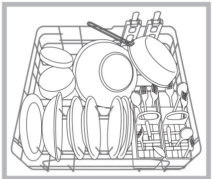 HOTPOINT LFD 11H133 DE/SK - Alempi kori - 1