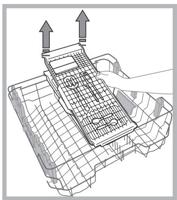 HOTPOINT LFD 11H133 DE/SK - Cutlery tray\* - 2