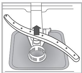 HOTPOINT LFD 11H133 DE/SK - Suihkuvarsien puhdistaminen - 2