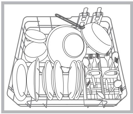 HOTPOINT LFD 11H133 X DE/SK - Nederste kurv - 1