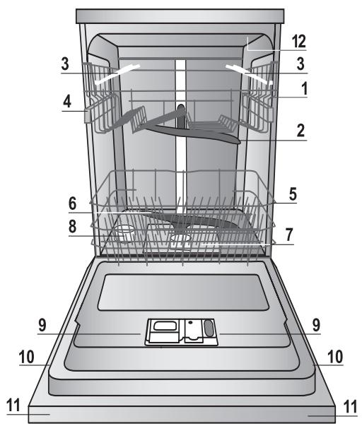 HOTPOINT LFD 11H133 X DE/SK - Overall view - 1