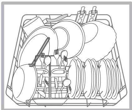 HOTPOINT LFD 11H133 X DE/SK - Lower rack - 2