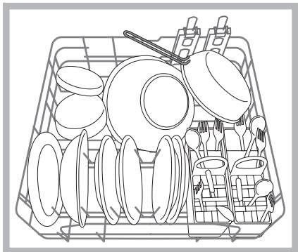HOTPOINT LFD 11H133 X DE/SK - Alempi kori - 1