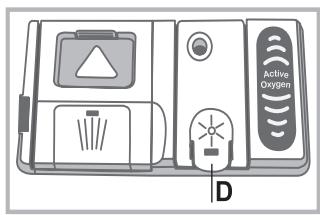 HOTPOINT LFD 11H133 X DE/SK - Measuring out the rinse aid - 1