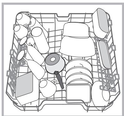 HOTPOINT LFD 11H133 X DE/SK - Upper rack - 1
