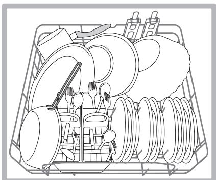 HOTPOINT LFD 11H133 X DE/SK - Alempi kori - 2