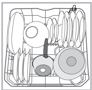 HOTPOINT LFD 11P123 X DE/SK - Nedre korg - 2