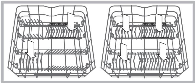 HOTPOINT LFD 11P123 X DE/SK - Geschirrspüler-Unterkorb - 3
