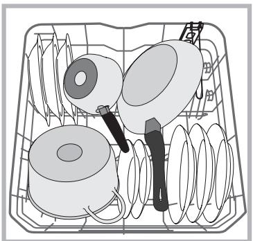 HOTPOINT LFD 11P123 X DE/SK - Alempi kori - 1