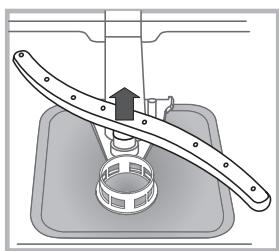 HOTPOINT LFD 11P123 X DE/SK - Rengør spulearmene - 2