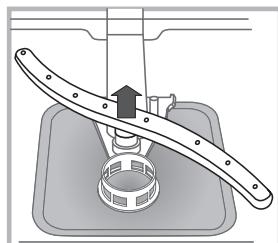 HOTPOINT LFD 11P123 X DE/SK - Reinigung der Sprüharme - 2