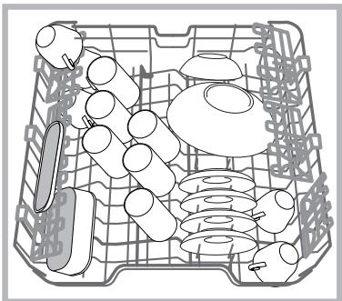HOTPOINT LFD 11P123 X DE/SK - Ylempi kori - 1