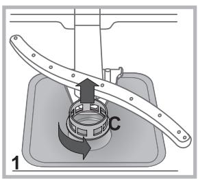 HOTPOINT LFD 11P123 X DE/SK - Rengjore filtrene - 1