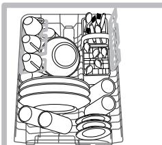 HOTPOINT LSF 825 X/HA - A PeKOMeHdyεTbCn HajaTuBbTaN BnCoTy BepXhBoro Kopo6a, KOnu BiN HE3AnOBHEHn. - 3