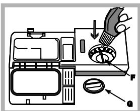 HOTPOINT LSF 825 X/HA - 3aJnBka onoJaCKnBaTeJIa - 1