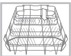 HOTPOINT LSF 825 X/HA - Panier du bas - 1