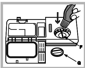 HOTPOINT LSFA  825 X/HA - Dávkováni leštidla - 1