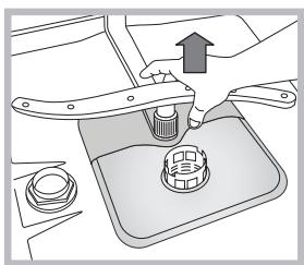HOTPOINT LSFA  825 X/HA - Cleaning the sprayer arms - 2