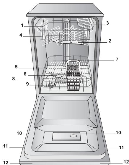 HOTPOINT LSFA  825 X/HA - Celkový pohled - 1
