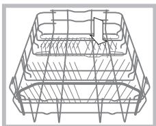 HOTPOINT LSFA  825 X/HA - Lower rack - 1