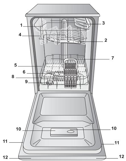 HOTPOINT LSPA  720A.1 X/HA - Geschirrspulers - 1