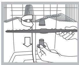 HOTPOINT LSPA  720A.1 X/HA - Nettoyer les bras de lavage - 1