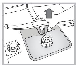 HOTPOINT LSPA  720A.1 X/HA - Cleaning the sprayer arms - 2