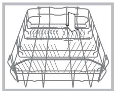 HOTPOINT LSPA  720A.1 X/HA - Unterer Geschirrkorb - 1