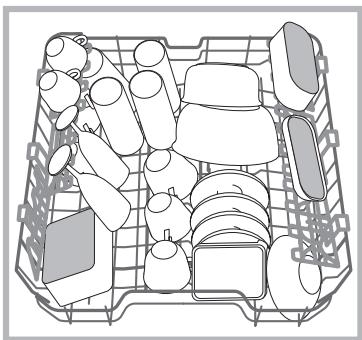 HOTPOINT LTF 11S112 EU - BepxHЯ kOp3nHa - 1