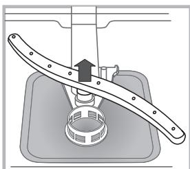 HOTPOINT LTF 11S112 EU - Pulire gli irroratori - 2